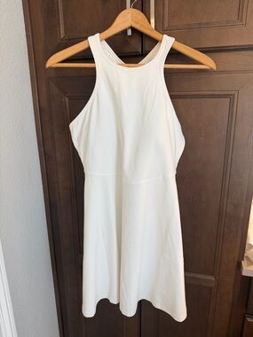 Old Navy White Racerback Athletic Dress
